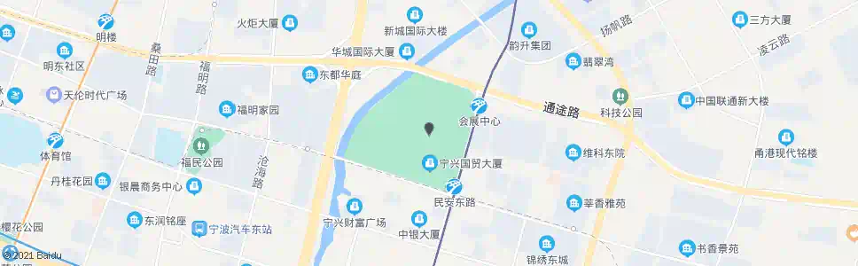 宁波公交国际会展中心站(宁波进口商品中心)_公交站地图_宁波公交_妙搜公交查询2025