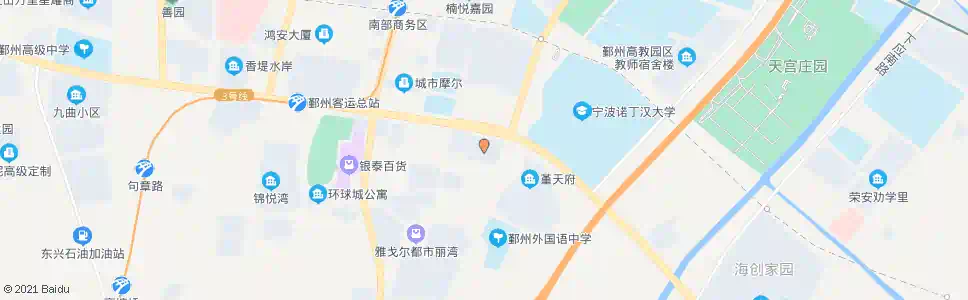 宁波鄞州党校_公交站地图_宁波公交_妙搜公交查询2025
