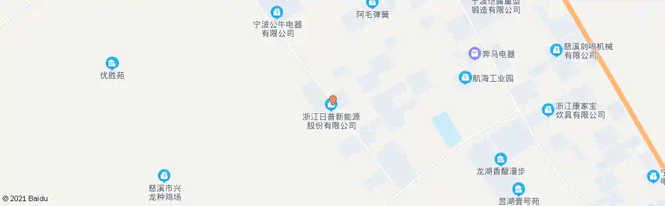 宁波日普新能源_公交站地图_宁波公交_妙搜公交查询2025