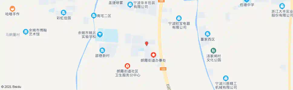 宁波余姚二中_公交站地图_宁波公交_妙搜公交查询2025
