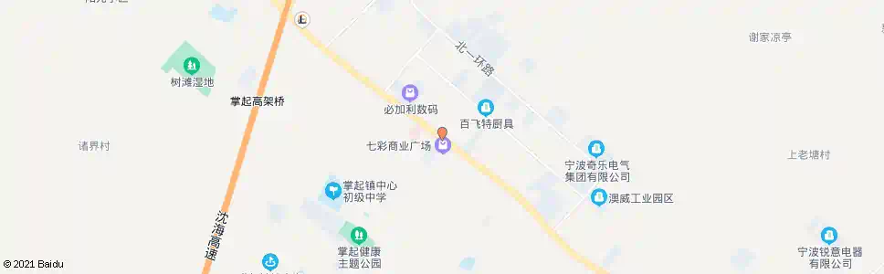 宁波掌起_公交站地图_宁波公交_妙搜公交查询2025