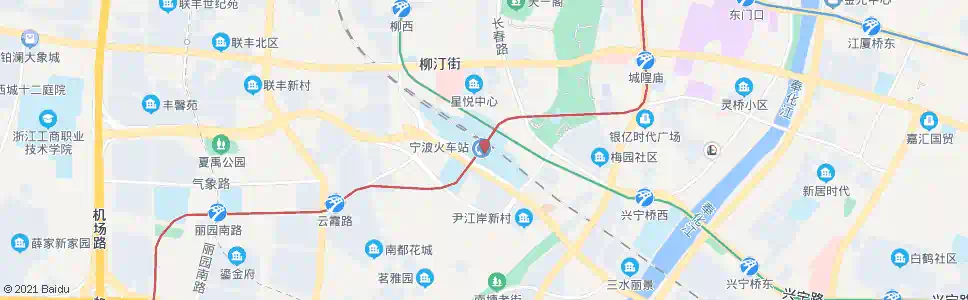 宁波广发银行(濠河)_公交站地图_宁波公交_妙搜公交查询2025