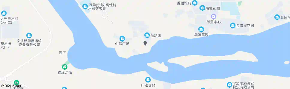 宁波大榭海韵园_公交站地图_宁波公交_妙搜公交查询2025