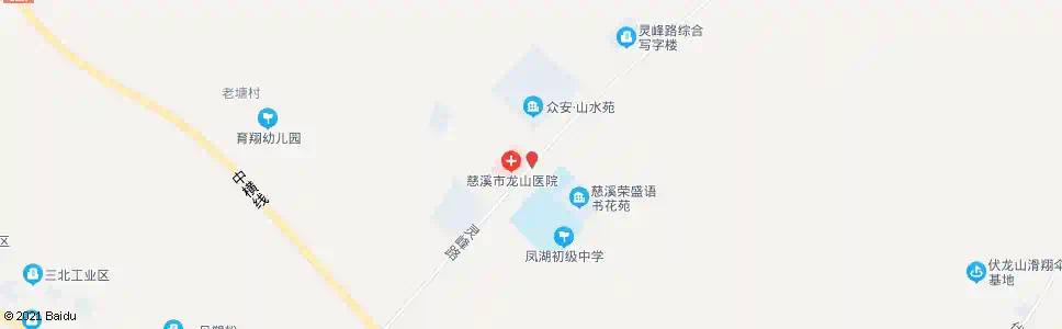 宁波宁波市第一医院慈溪医院(龙山高中)_公交站地图_宁波公交_妙搜公交查询2025