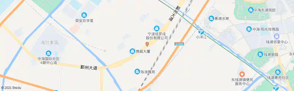 宁波下应变电所_公交站地图_宁波公交_妙搜公交查询2025