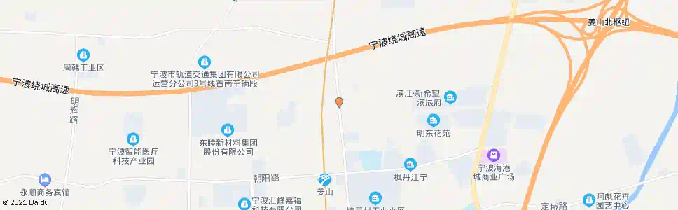 宁波金鹰鼓风机厂_公交站地图_宁波公交_妙搜公交查询2025