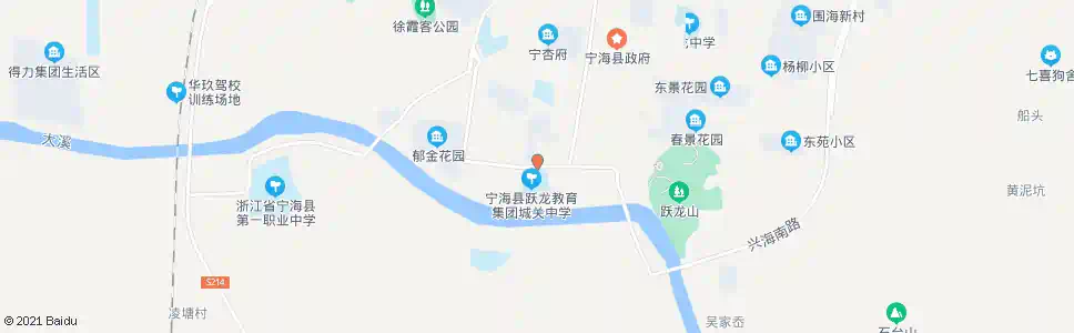 宁波城关中学_公交站地图_宁波公交_妙搜公交查询2025