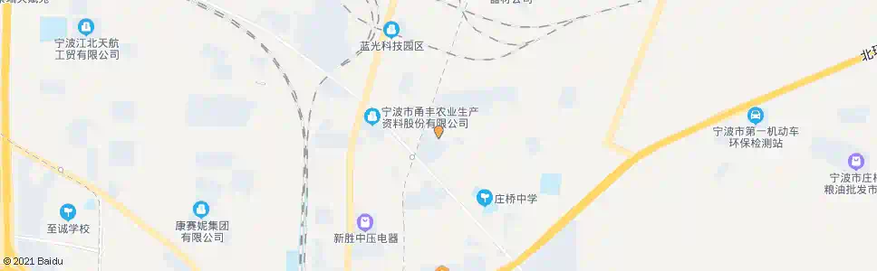 宁波丽庄西苑_公交站地图_宁波公交_妙搜公交查询2025
