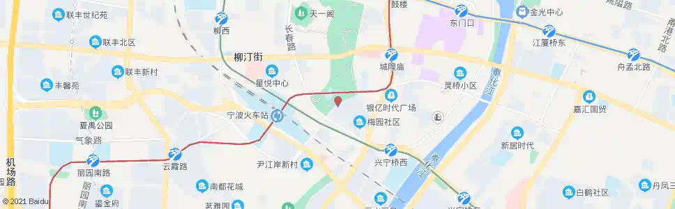 宁波三支街_公交站地图_宁波公交_妙搜公交查询2025