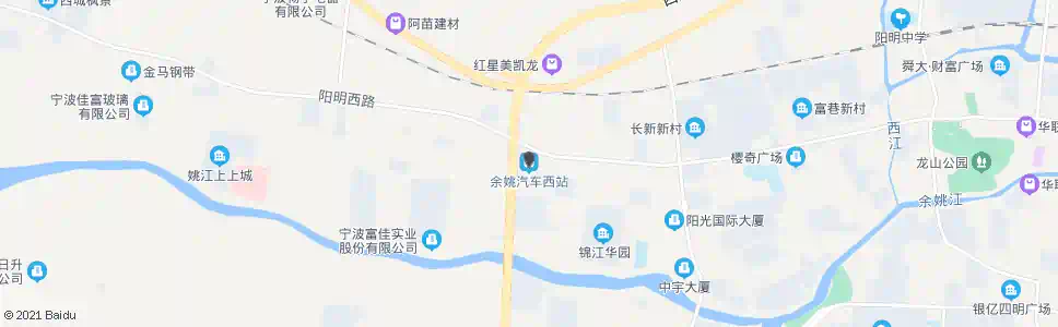 宁波汽车西站(余姚)_公交站地图_宁波公交_妙搜公交查询2025