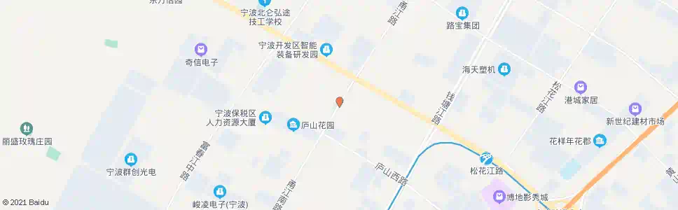 宁波甬江路_公交站地图_宁波公交_妙搜公交查询2025