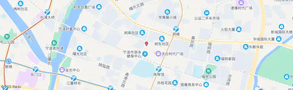 宁波明园(颐高数码江东店)_公交站地图_宁波公交_妙搜公交查询2025