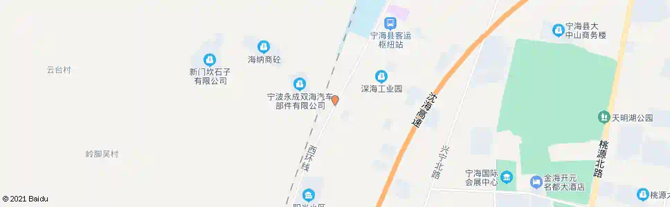 宁波金山三路_公交站地图_宁波公交_妙搜公交查询2025
