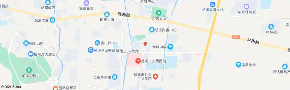宁波虞波广场东(杭州银行)_公交站地图_宁波公交_妙搜公交查询2025