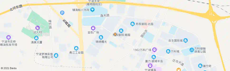 宁波柳岸晨韵_公交站地图_宁波公交_妙搜公交查询2025