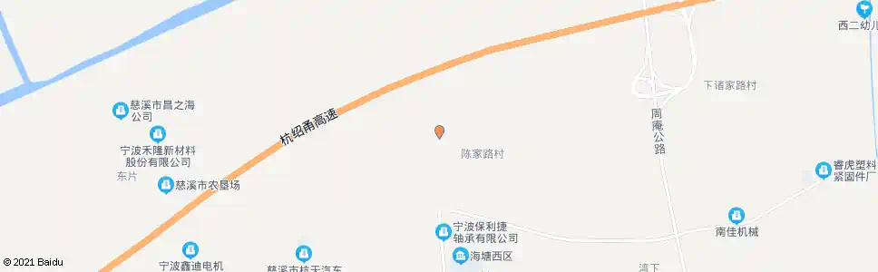 宁波小陈家路北_公交站地图_宁波公交_妙搜公交查询2025