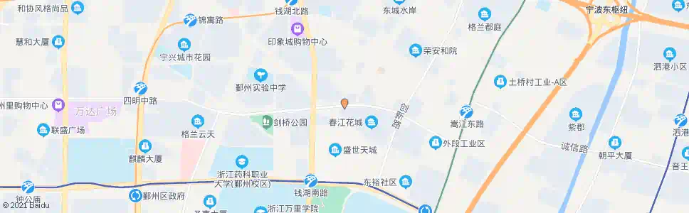 宁波四明东路科技路口_公交站地图_宁波公交_妙搜公交查询2025