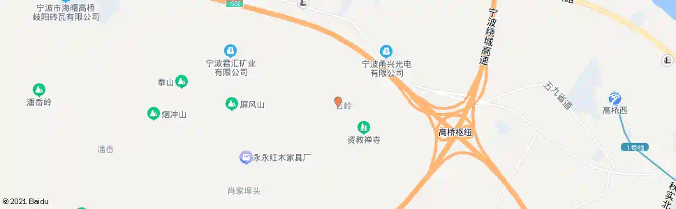 宁波姆岭_公交站地图_宁波公交_妙搜公交查询2025