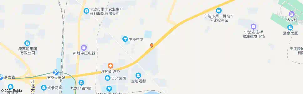 宁波北环西路九龙大道口_公交站地图_宁波公交_妙搜公交查询2025