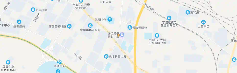 宁波洪塘中路(江北口腔医院)_公交站地图_宁波公交_妙搜公交查询2025