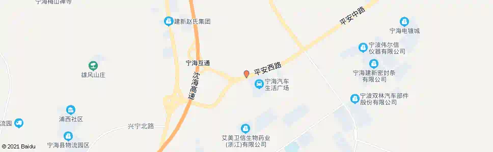宁波下柘洋_公交站地图_宁波公交_妙搜公交查询2025