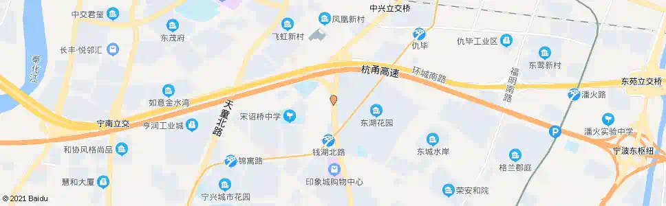 宁波东湖花园西(麦德龙)_公交站地图_宁波公交_妙搜公交查询2025