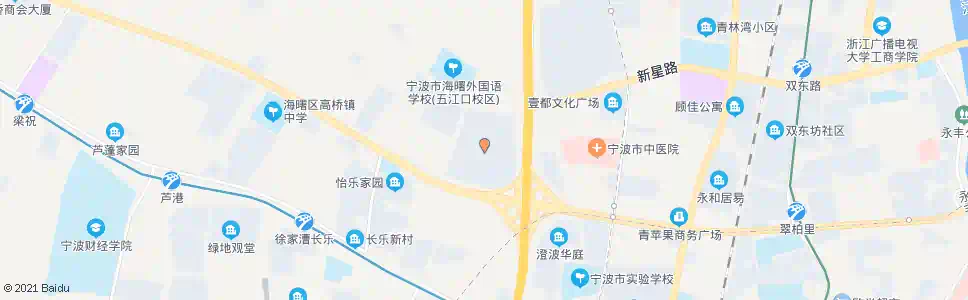 宁波五江湾小区_公交站地图_宁波公交_妙搜公交查询2025