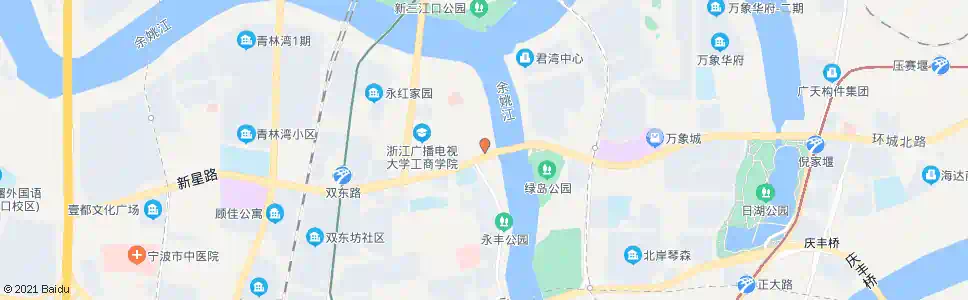 宁波姚江花博园_公交站地图_宁波公交_妙搜公交查询2025