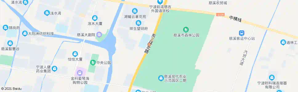 宁波农业科技创新园(森林公园)_公交站地图_宁波公交_妙搜公交查询2025