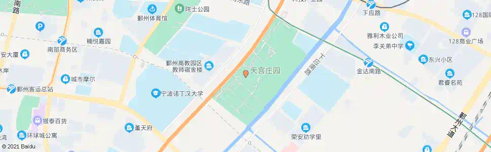 宁波湾底村(天宫路)_公交站地图_宁波公交_妙搜公交查询2025