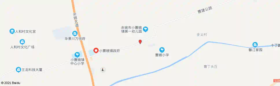 宁波曹娥西街_公交站地图_宁波公交_妙搜公交查询2025