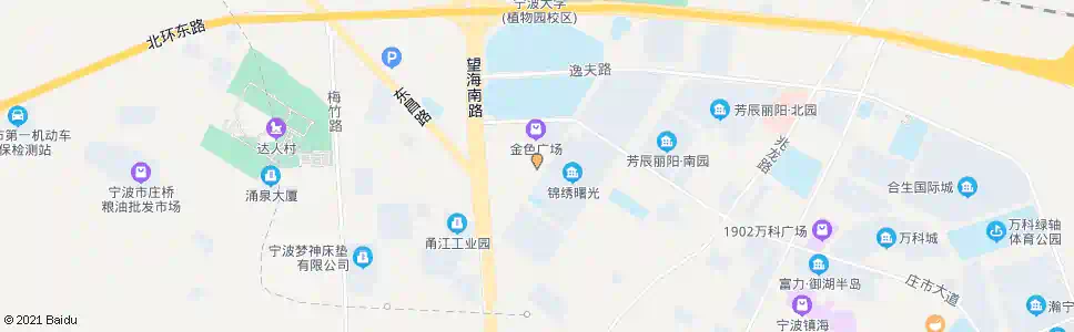 宁波镇海职教中心_公交站地图_宁波公交_妙搜公交查询2025