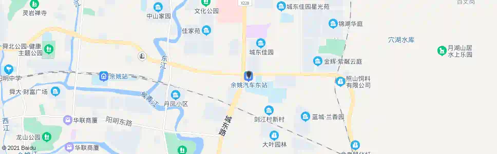 宁波余姚汽车东站(中心站)_公交站地图_宁波公交_妙搜公交查询2025