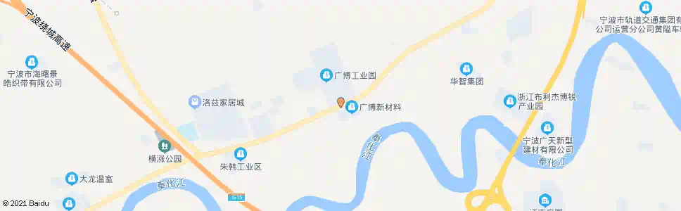 宁波广博科技园区_公交站地图_宁波公交_妙搜公交查询2025