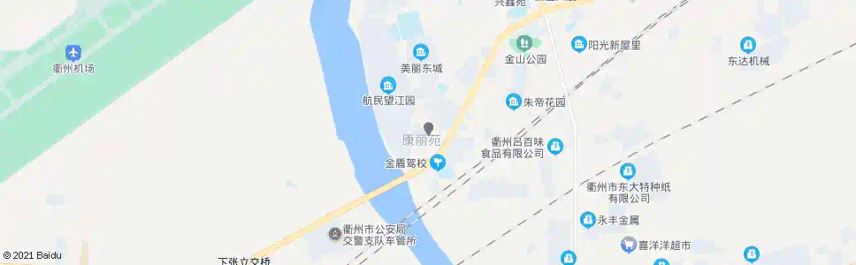 衢州区委党校_公交站地图_衢州公交_妙搜公交查询2025