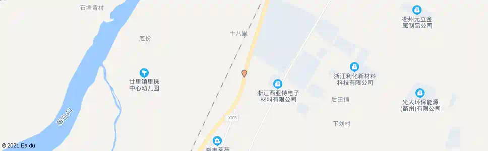 衢州杨家突_公交站地图_衢州公交_妙搜公交查询2025