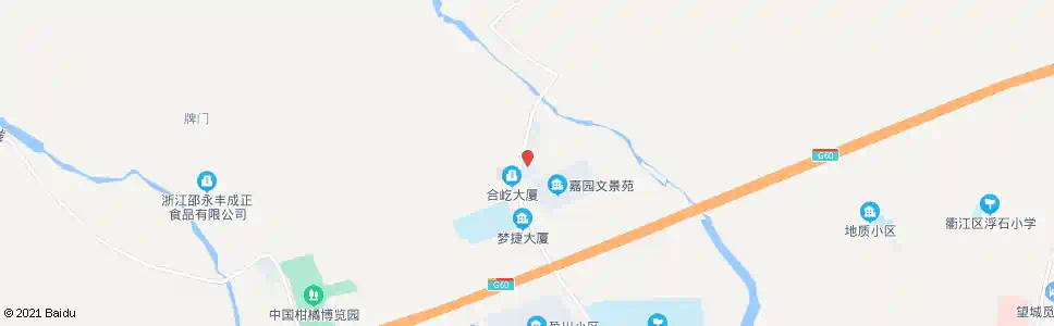 衢州万田乡政府_公交站地图_衢州公交_妙搜公交查询2025