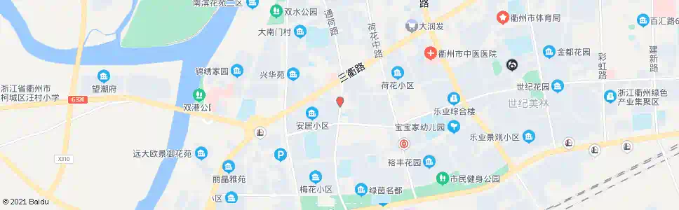 衢州安居小区_公交站地图_衢州公交_妙搜公交查询2025