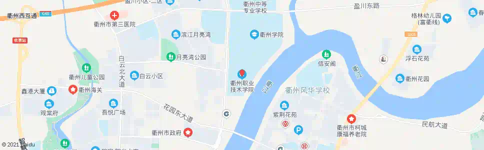衢州职业技术学院_公交站地图_衢州公交_妙搜公交查询2025