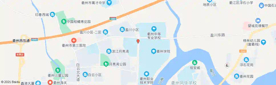 衢州职教中心_公交站地图_衢州公交_妙搜公交查询2025