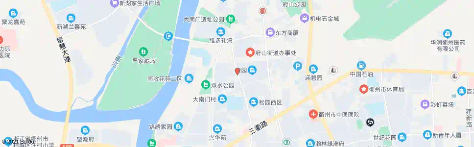 衢州松园小区_公交站地图_衢州公交_妙搜公交查询2025