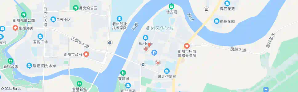 衢州紫荆小区_公交站地图_衢州公交_妙搜公交查询2025