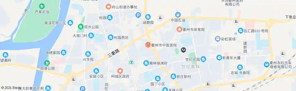 衢州中医院_公交站地图_衢州公交_妙搜公交查询2025