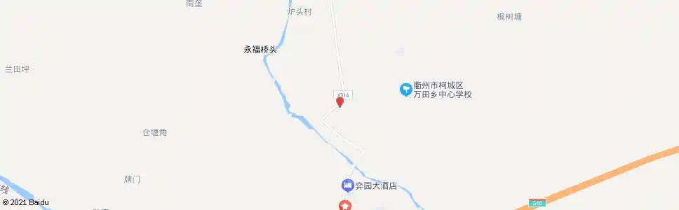 衢州蒋家滩_公交站地图_衢州公交_妙搜公交查询2025