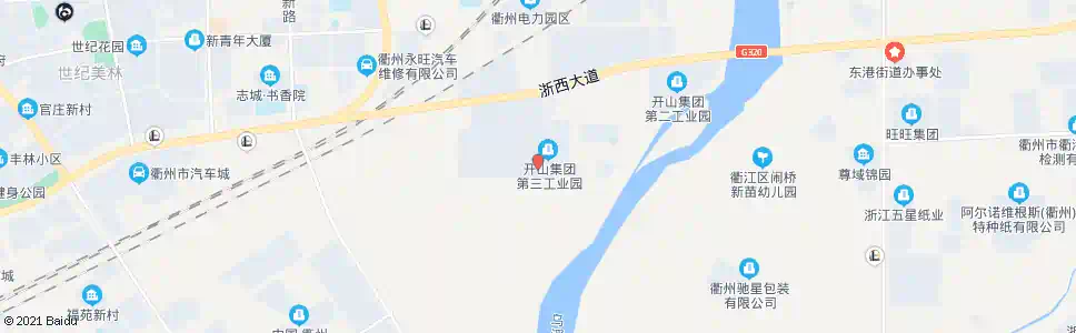 衢州开山公司_公交站地图_衢州公交_妙搜公交查询2025