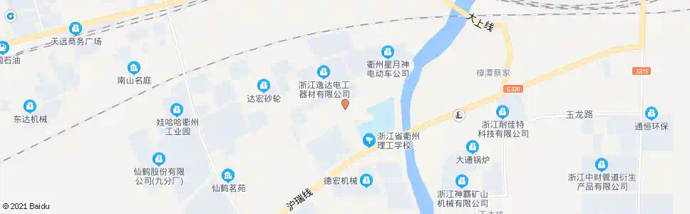 衢州沈飞东风服务站_公交站地图_衢州公交_妙搜公交查询2025