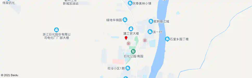 衢州巨化生活区_公交站地图_衢州公交_妙搜公交查询2025