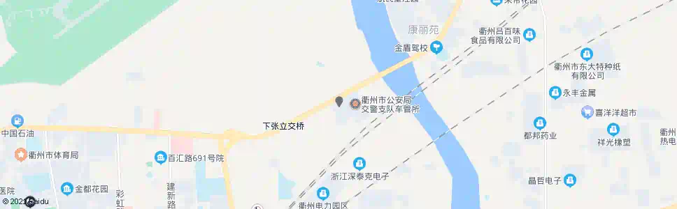 衢州二手车交易市场_公交站地图_衢州公交_妙搜公交查询2025