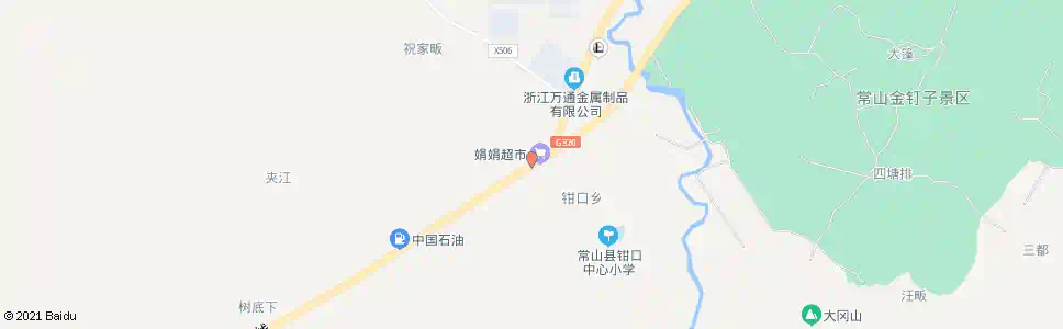 衢州十五里_公交站地图_衢州公交_妙搜公交查询2025