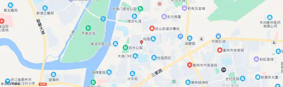 衢州西立交_公交站地图_衢州公交_妙搜公交查询2025